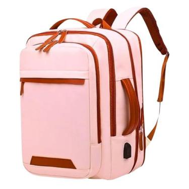 Imagem de Mochila De Viagem de Avião Bagagem de Mão Elegante Expansível Impermeá