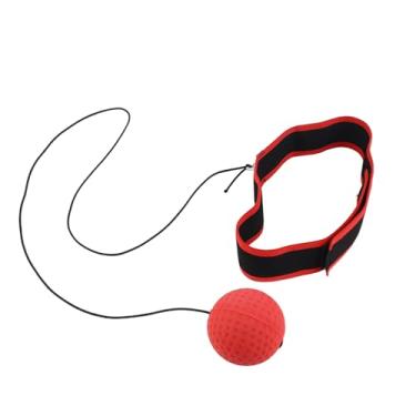 Imagem de Generic Bola de Cabeça de Boxe Altamente Elástica para Treinamento de Velocidade de Soco – Fortalece Reflexos e Velocidade para Amantes de Boxe, Faixa de Cabeça Elástica e Ajustável para Sala ou (#01)