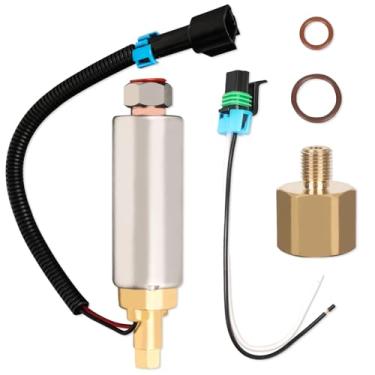 Imagem de 861155A3 E11003K9248 8M0125852 861156A03 Bomba de combustível elétrica de substituição para Mercury Mercruiser Marine Boat 4.3L 5.0L 5.7L V6 V8 motores de carburador Bomba de combustível de baixa