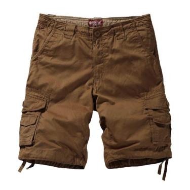 Imagem de Cargo Short Match Twill Comfort para homens tamanho M/30 Mud