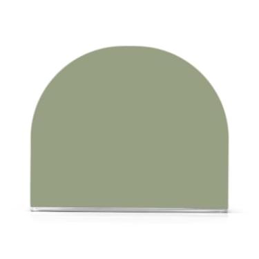 Imagem de JUZIHAI Porta-guardanapos de cor sólida verde para mesa dispensador de guardanapo de acrílico suporte de lenços independente de mesa para cozinha sala de jantar bar festa decoração de casa