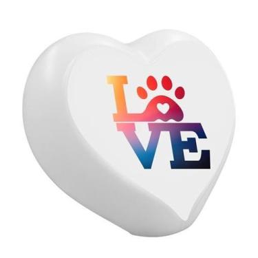 Imagem de Luminária Coração Love Pet USB - Desembrulha, Bivolt