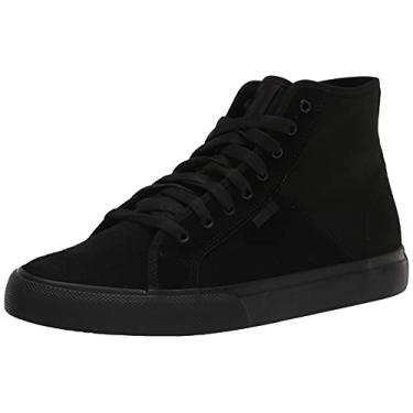 Imagem de DC Tênis masculino manual Hi Le Skate, Preto/Preto/Preto, 36