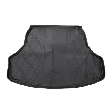 Imagem de ACROPIX Forro de carga de rosto plano, tapete traseiro para porta-malas bagagem, bagagem, bandeja, padrão diamante para Nissan Sentra 2014-2019, antiderrapante