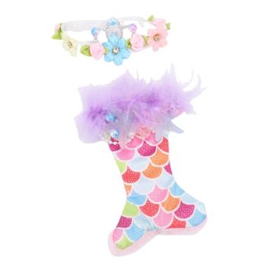 Imagem de GOWENIC Roupas de Boneca de 6,7 Polegadas, Vestido Elegante de Cauda de Peixe para Acessórios de Bonecas Adoráveis, Pano Macio, Artesanato Requintado para Meninas de 3 a 14 Anos