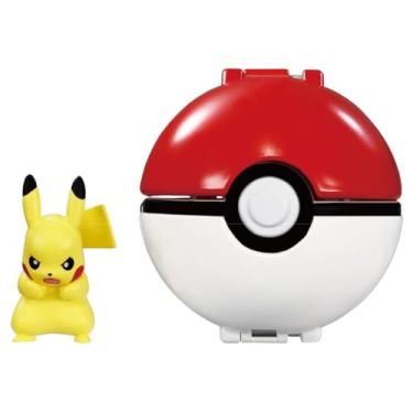 Imagem de Takara Tomy Pokemon Moncolle Pokedelze Pikachu (Pokeball)