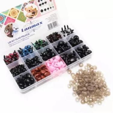 Imagem de Kit Olho e Nariz De Pelucia e Amigurumi Varias Medidas  - Lanmax
