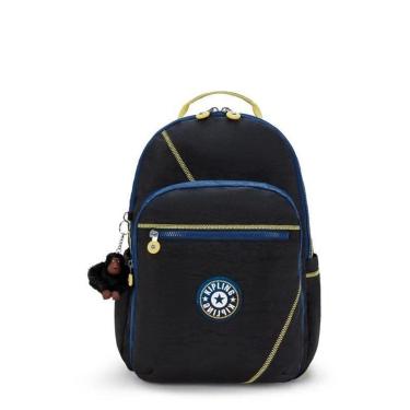 Imagem de Mochila Kipling Seoul Lap Azul e Preta-Unissex