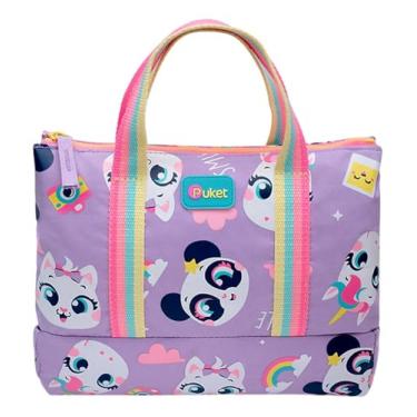 Imagem de PUKET - Necessaire Grande Organizador Viagem Multibichos BFF Lavanda