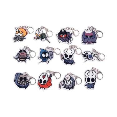 Imagem de Chaveiro Acrílico Hollow Knight Anime, Charme Criativo Para Bolsa, Pin