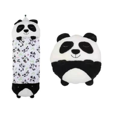 Imagem de Saco De Dormir De Pelúcia Infantil Com Almofada, Quente E Macio, Para 