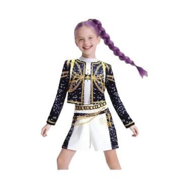 Imagem de Fantasia De Cosplay Infantil Kpop Demon Hunter Rumi Zoey Mira, Traje D