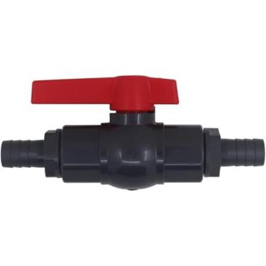 Imagem de Conector multitoque, divisor de mangueira, válvula esférica válvula de controle de fluxo de mangueira válvula de desligamento para tubo de água piscina jardim regulador de fluxo rosca 1 1/10.2 cm+