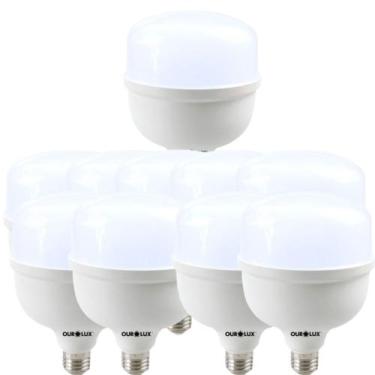 Imagem de Kit 10 lampada superled 30w 2400 lm e27 6500k ourolux