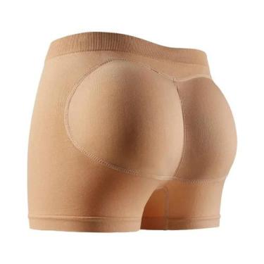 Imagem de Calcinha Modeladora Feminina De Cintura Alta Com Bojo Para Levantar O 