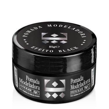 Imagem de Kit 5 Pomada Para Cabelo Efeito Black Embaixador 85G