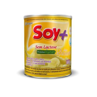 Imagem de Soy+ Sem Lactose Sabor Banana Alimento em Pó 300g
