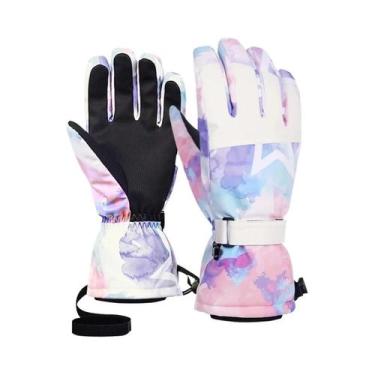 Imagem de Luvas De Inverno Unissex Impermeáveis Com Tela Sensível Ao Toque, Luva