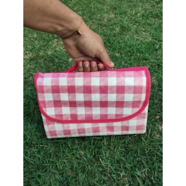 Imagem de Tapete de piquinique á prova d agua - BMAX, Vermelho