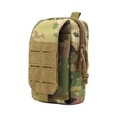 Imagem de Bolsa De Cintura Masculina EDC Molle Para Atividades Ao Ar Livre, Esto