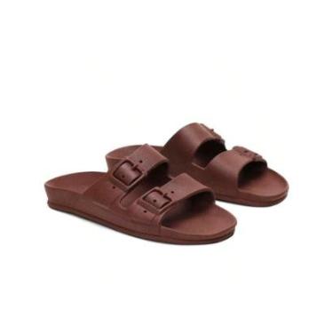 Imagem de Chinela Ortopédica Leve Macia Papete Sandalia Slide Casual Unissex Anatômica Confortável-Feminino