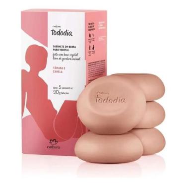 Imagem de Sabonete Natura Tododia tâmara e canela 5 unidades de 90g
