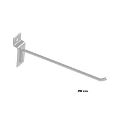Imagem de Kit Gancho Para Painel 25 Cm 5 mm Branco - MMF, 10 Pçs