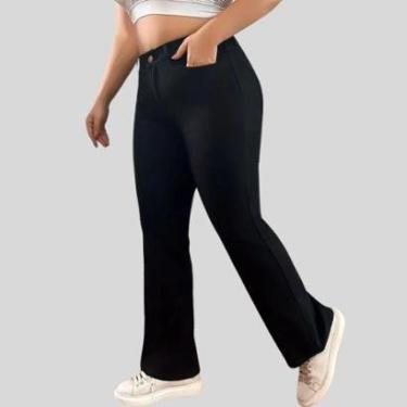 Imagem de Calça Jeans Plus Size Tex Jeans Confortavel e Elegante Feminina-Feminino