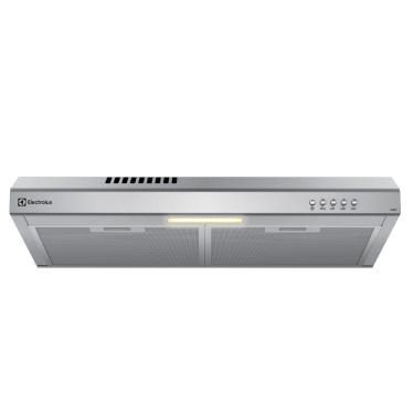 Imagem de Depurador De Ar Electrolux 60 Cm Inox Alto Poder De Sucção, Luz Led E Filtragem Dupla (DE6SS) 110V