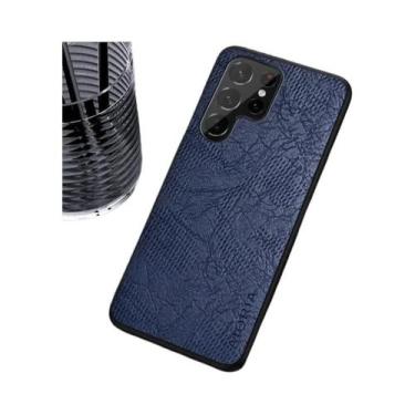 Imagem de Capa De Couro Para Samsung Galaxy S23 Ultra, Capa Traseira Para S20 S2