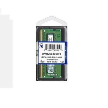 Imagem de Memoria notebook DDR4 8GB 2666mhz Kingston
