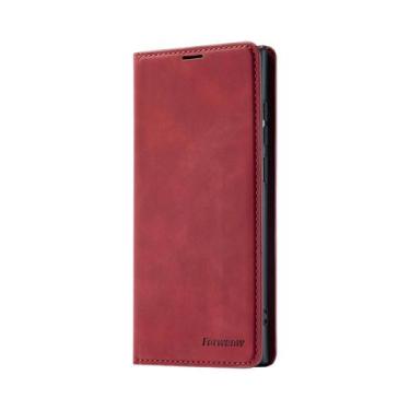 Imagem de Capa De Couro Flip Para Celular XiaoMi 12T 11T 10T 13T Com Slot Para C