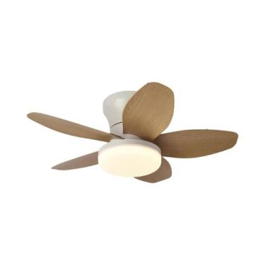 Imagem de Ventilador De Teto LED De 25 Polegadas Com Controle Remoto Para Sala D