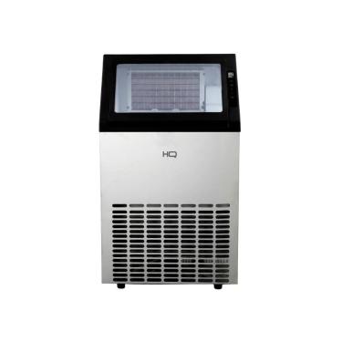 Imagem de Máquina De Gelo Profissional HQ 70kg Turbo Ice Preta E Inox HQ-MGI70 220V