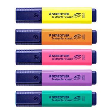 Imagem de Marca Texto Staedtler Textsurfer Classic Kit 5 Cores
