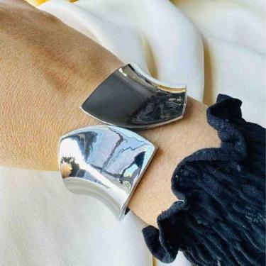 Imagem de Bracelete Orgânico Max Banhado em Ouro 18k/Prata 925 - Maria Pinho, Pr