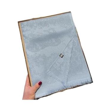 Imagem de Lenço Hijab Estampado Bohemia 180x70cm Em Voile Premium Macio, Proteçã