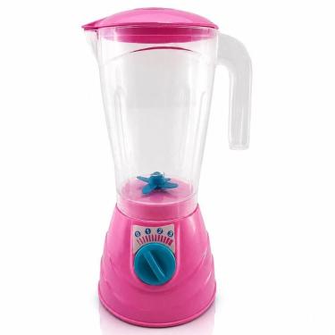 Imagem de Liquidificador de Brinquedo Play Toys Cozinha Infantil Rosa Draik