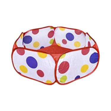 Imagem de Tenda Colorida Portátil E Dobrável, Piscina De Bolinhas, Casa De Brinc