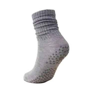 Imagem de Meias De Silicone Antiderrapantes Para Pilates, Yoga E Dança Femininas