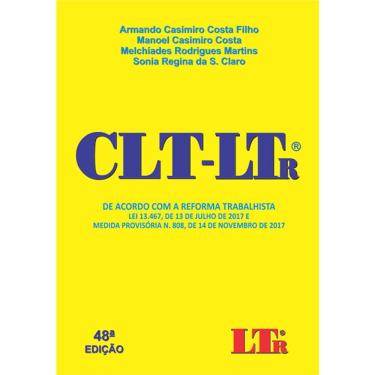 Imagem de CLT - LTr - 2017 - 48ª Edição