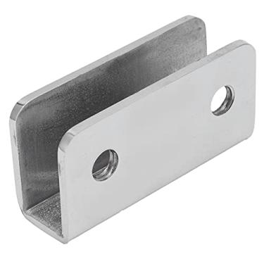Imagem de Braçadeira de vidro, suporte de vidro 60 x 30 mm compacto durável para portas de vidro de 8 a 12 mm de espessura