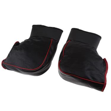 Imagem de Bothyi Par de guidão, luvas à prova de vento para scooter, quadriciclo, moto de neve, motocross