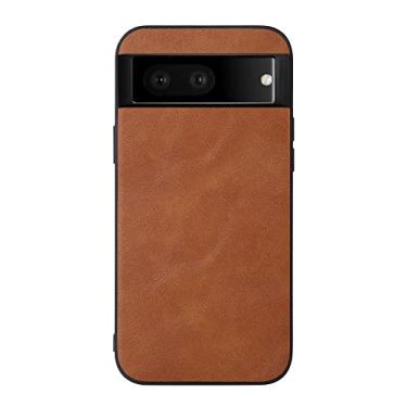 Imagem de YUNCHAO Caixa de telefone Para o Google Pixel 7 5G TEXTURA DE TEXTURA PU capa para celular