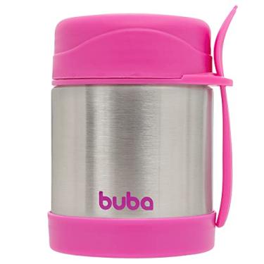 Imagem de Buba Pote Térmico Com Colher Rosa