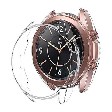 Imagem de Capa Protetora Bumper Case compatível com Samsung Galaxy Watch 3 41mm - Marca LTimports (Transparente)