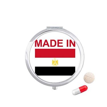 Imagem de Estojo de comprimidos feito no Egito, caixa de armazenamento de remédios