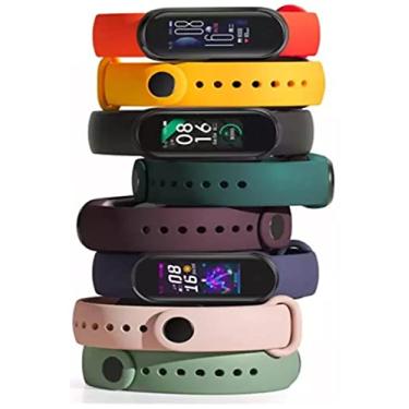 Imagem de Pulseira para Mi Band 6 Xiaomi Kit com 8 unidades