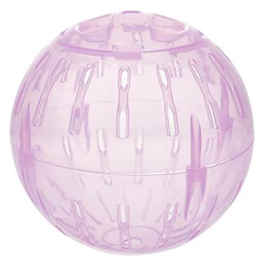 Imagem de Bola de Exercício Hamster POPETPOP, Brinquedos Hamster Sobre Mini Bola de Exercício para Animais de Estimação Pequenos (10 cm de Cor Aleatória)