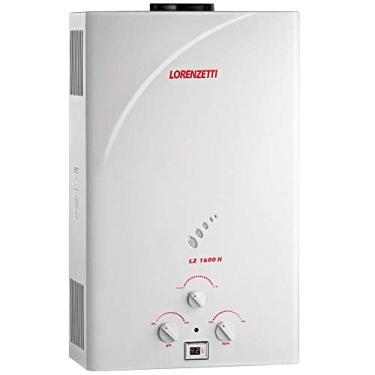 Imagem de Aquecedor de Água a Gás Lz 1600N Glp 15, 0 L/Min, Lorenzetti, 7412097, Branco, Médio